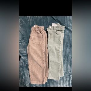 2 pairs of Zara pants